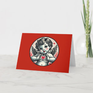 Valentine's day Cherub Cupid Angel Card