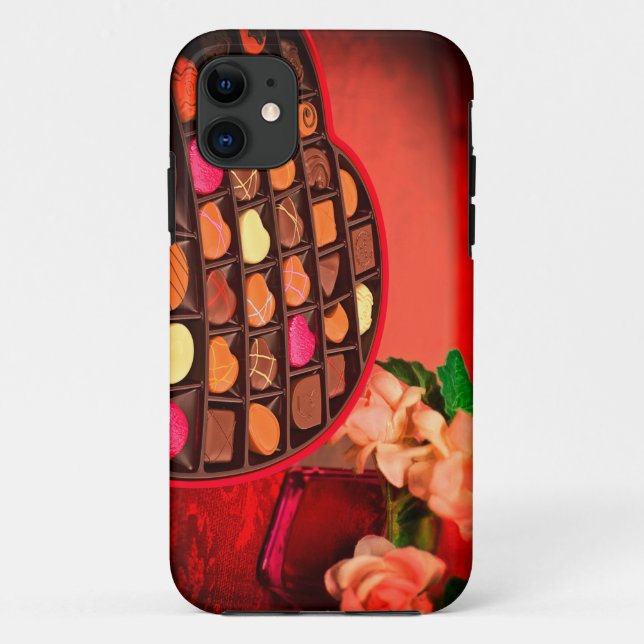 Valentine's Day, chocolate, candy Case-Mate iPhone Case (Back)
