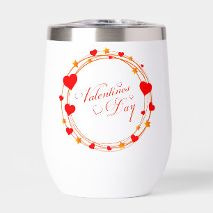 Valentine's Day Circle Design-25695