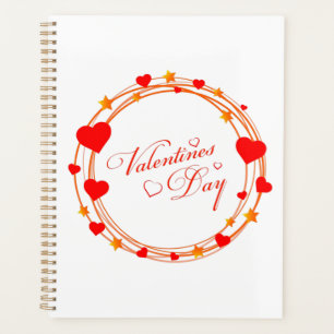 Valentine's Day Circle Design-25695 Planner