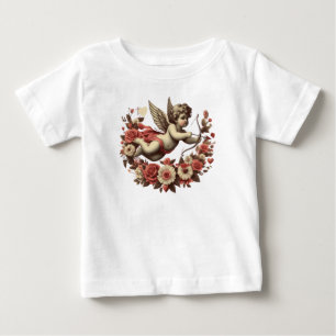 Valentine's Day classic/vintage Cupid Baby T-Shirt