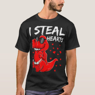 Valentines Day Clothes For Kids, TRex Apparel, Tod T-Shirt