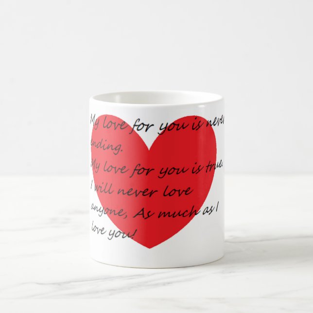 valentine's day coffee cup (Center)