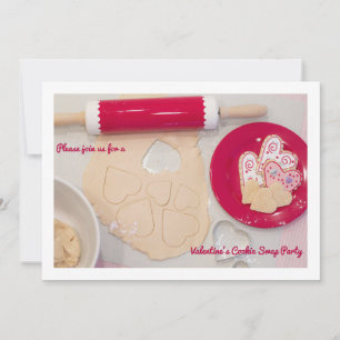 Valentine's Day Cookie Swap Party  Invitation
