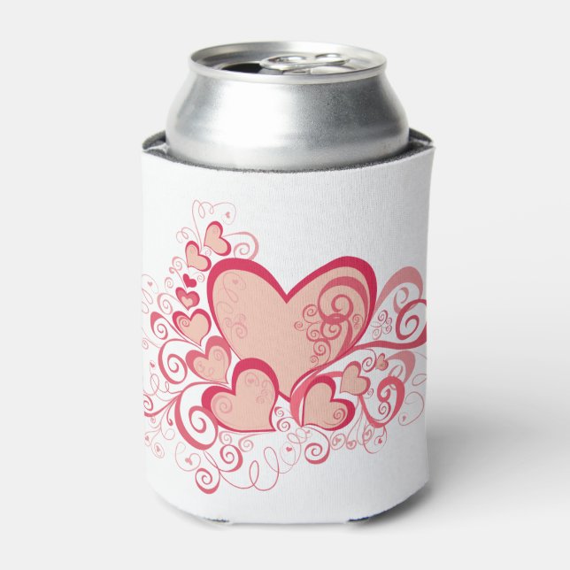 Valentine's Day Cosy Can Cooler (Can Front)