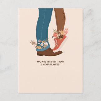 Valentine's Day Couple in Love Postcard
