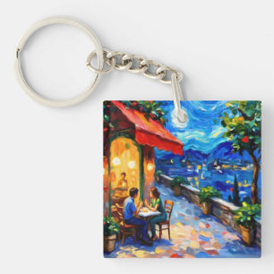 Valentine's Day Couple Key Ring
