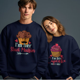 Valentines Day Couple Matching Funny Matching Sweatshirt