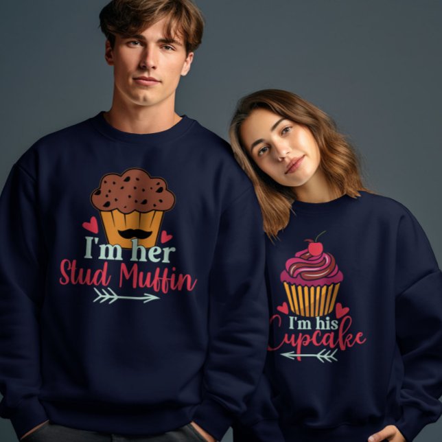 Valentines Day Couple Matching Funny Matching Sweatshirt (Creator Uploaded)