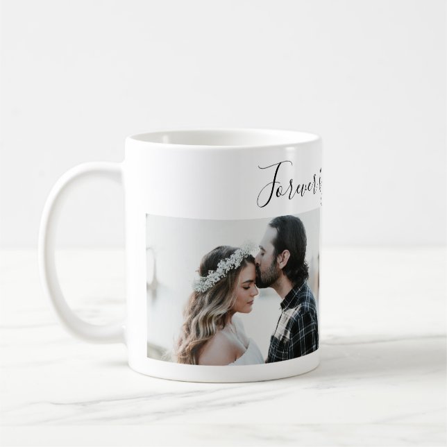 Valentine's Day Couple Photos Mug (Left)