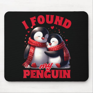 Valentine's day couple wife & husband i found my p mouse pad