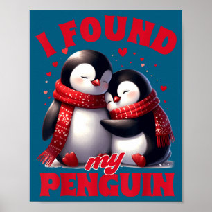 Valentine's day couple wife & husband i found my p poster