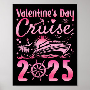 Valentine's Day Cruise 2025 Vacation Matching Coup Poster