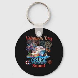 Valentine's Day Cruise Squad 2026 Couples Vacation Key Ring