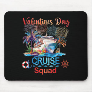 Valentine's Day Cruise Squad 2026 Couples Vacation Mouse Pad