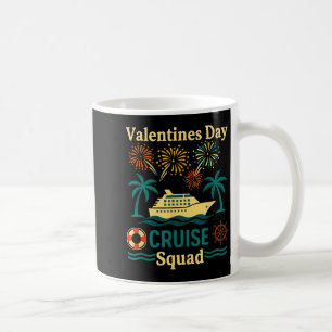 Valentines Day Cruise Squad 2026 For Couples Match Coffee Mug
