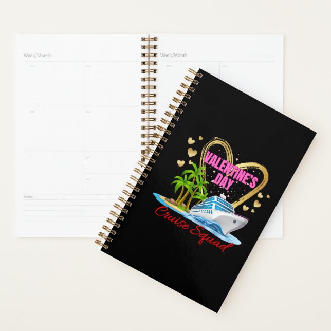 Valentine's Day Cruise Squad Vacation Travel Match Planner (Display)