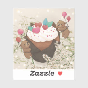 Valentine's Day: Cupcake & Teddy Bears