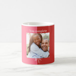 Valentine's Day Custom photo mug, Couple Mug, Coffee Mug
