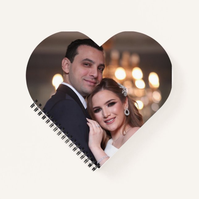 VALENTINE'S DAY CUSTOM PHOTO NOTEBOOK GIFT (Front)