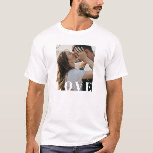 Valentine's Day Customizable Photo T-Shirt