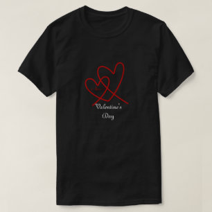 Valentine's Day Cute Heart Couples T-Shirt