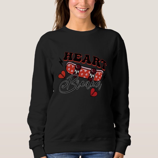 Valentines day cute valentine valentines day  1 sweatshirt (Front)