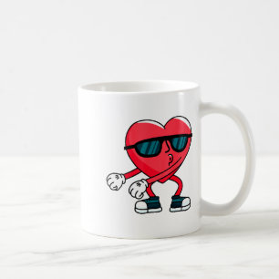 Valentines Day Dancing Heart  Coffee Mug