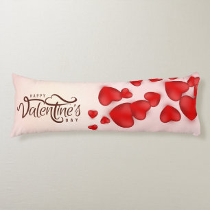 Valentine's Day Decorative Background Body Cushion