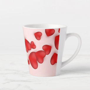 Valentines Day Decorative Banner Latte Mug
