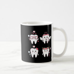 Valentines day dentist tooth funny dental women coffee mug