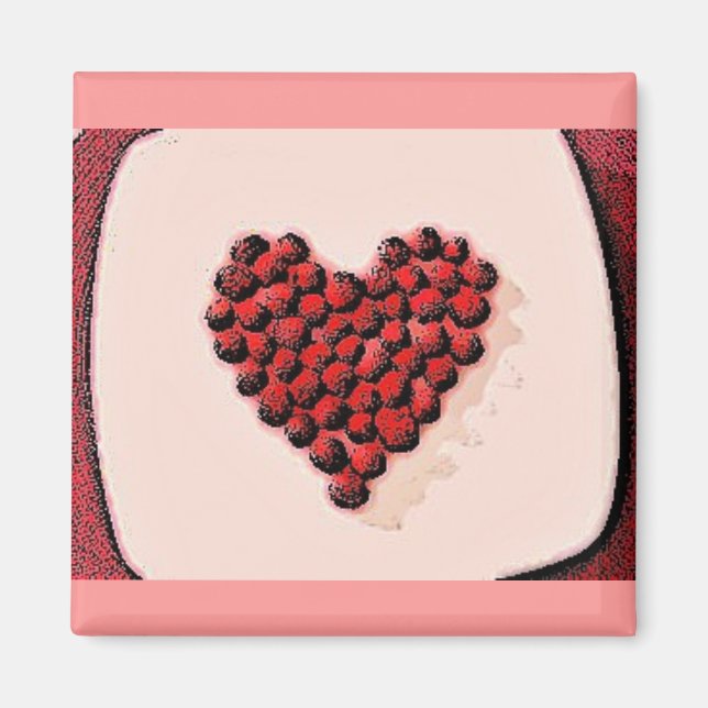 Valentine's Day Dessert Magnet (Front)