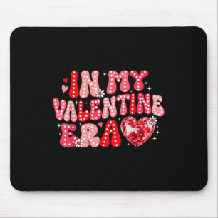 Valentines Day Disco Heart Era In My Valentine Era Mouse Pad