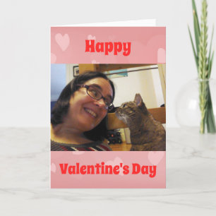 Valentines Day Dog Cat Dad Mum Photo Holiday Card