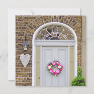 Valentine's Day Door Greeting Card
