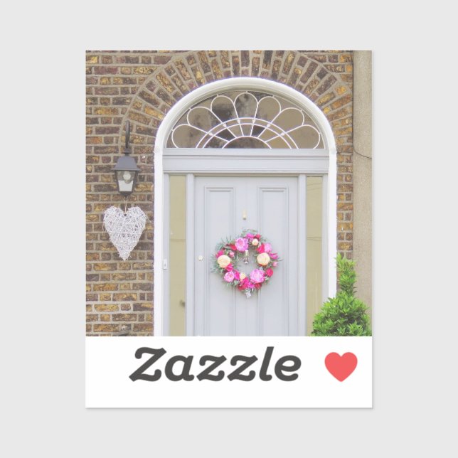 Valentine's Day Door Sticker (Sheet)