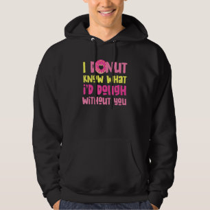 Valentine's Day Doughnut For Hoodie
