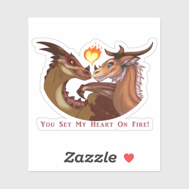 Valentine's Day Dragons (Sheet)