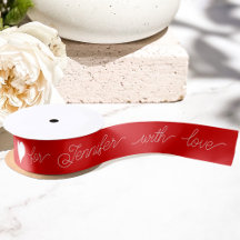 Valentine's Day elegant red and white