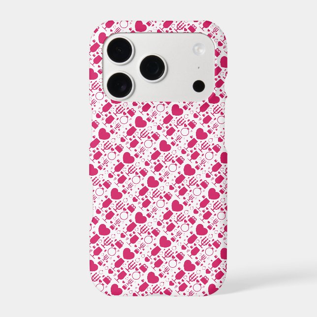 Valentines day elements patterns (Back)