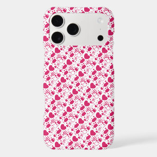 Valentines day elements patterns