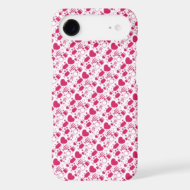 Valentines day elements patterns (Back)