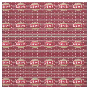 Valentine's Day Fabric