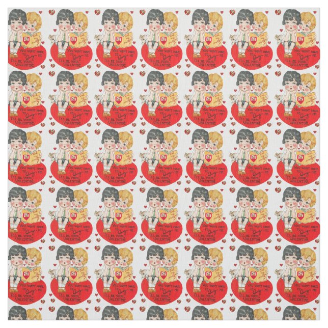 Valentine's Day Fabric (Swatch)