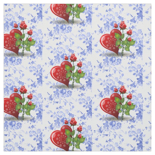 Valentine's Day Fabric (Swatch)