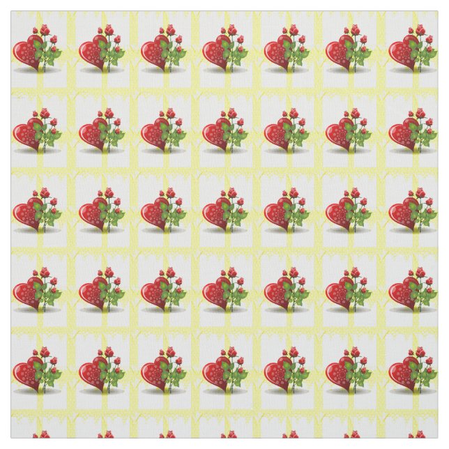 Valentine's Day Fabric (Swatch)