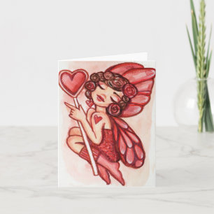 Valentine's Day Fairy Card
