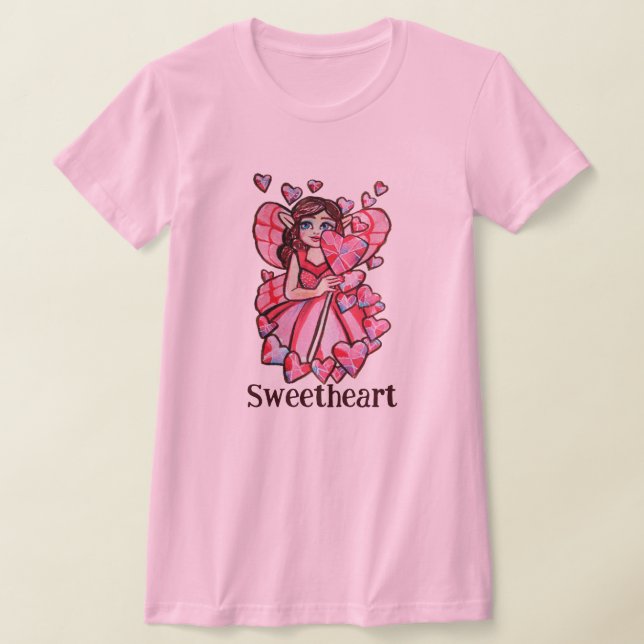 Valentine's day Fairy                              T-Shirt (Laydown)