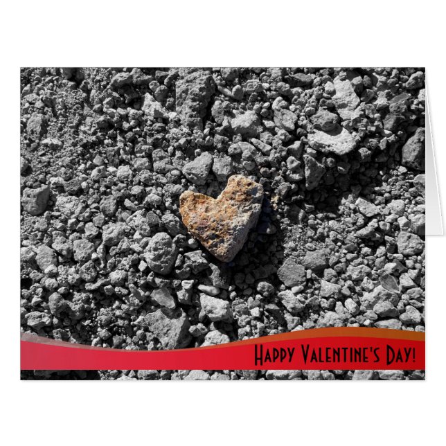 Valentine's Day Folded Card (Front Horizontal)