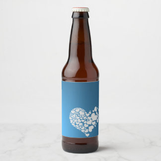 Valentine's day Food and Beverage Label Set